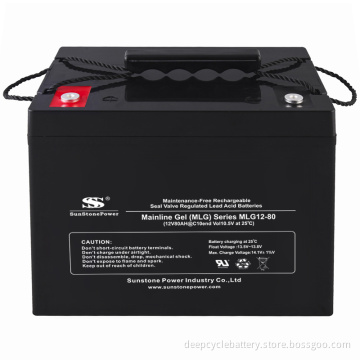 Gel Battery Mlg12-80 (12V80ah) UPS Battery